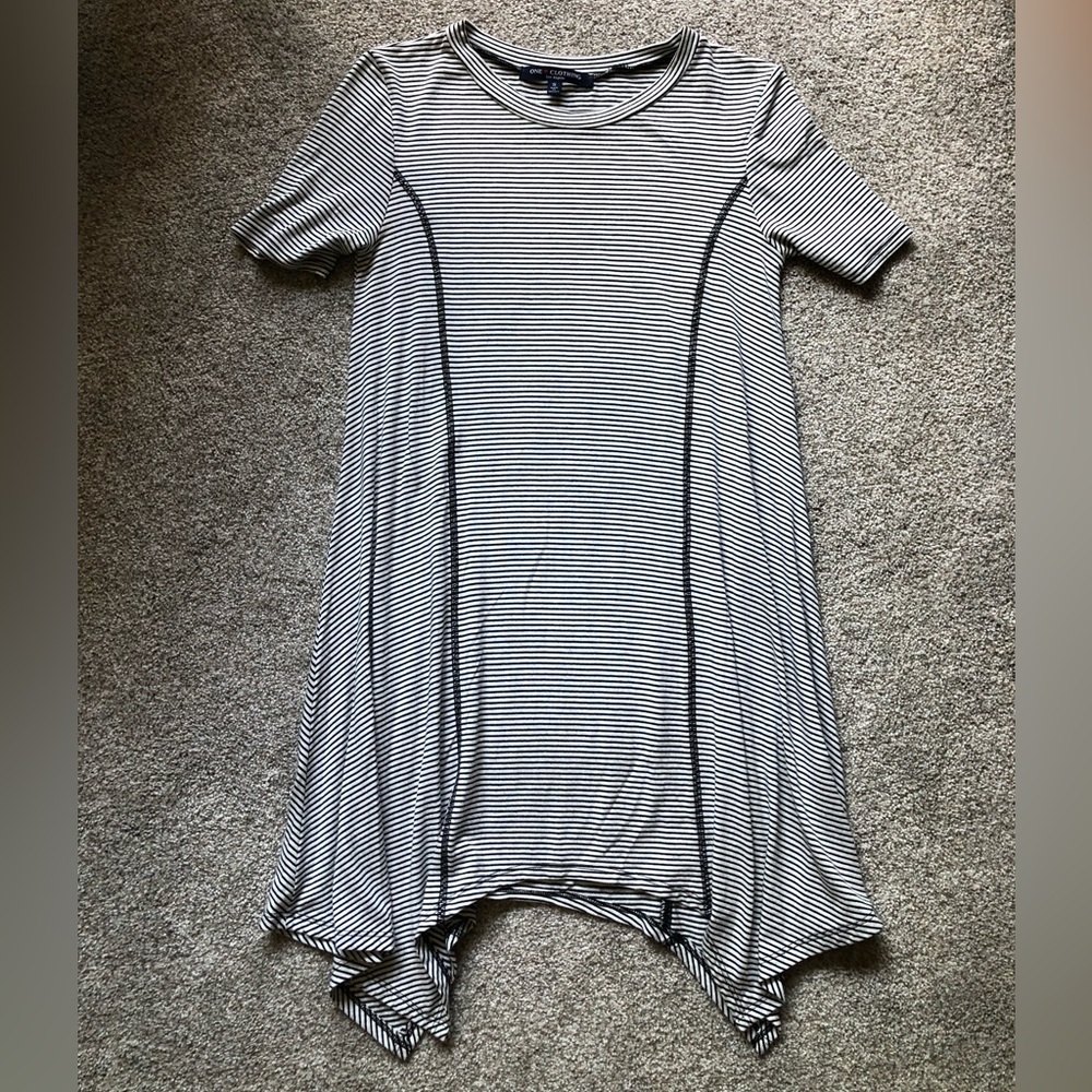 Striped t-shirt dress